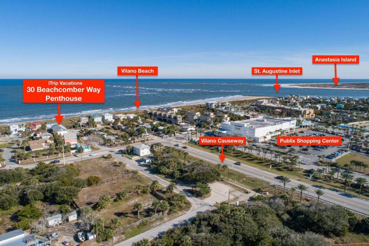 Beachcomber Penthouse St. Augustine Exteriér fotografie